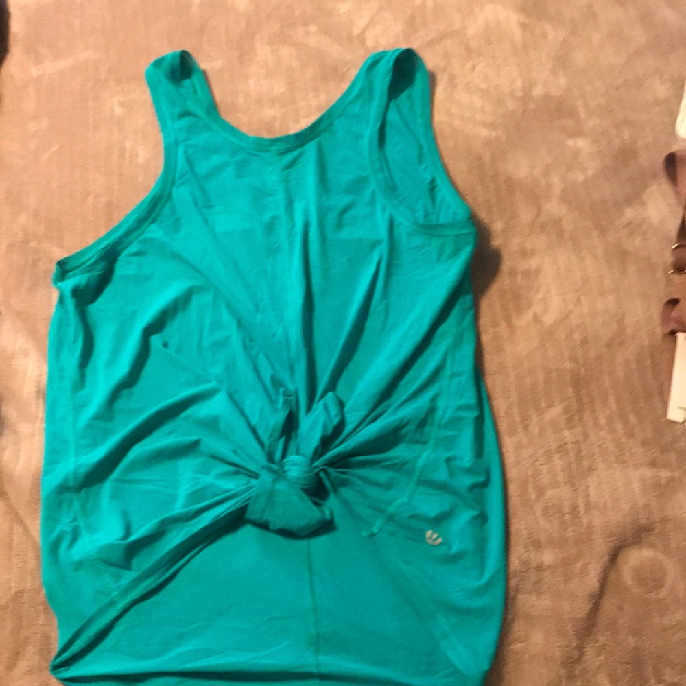 Lululemon tie front reversible tank